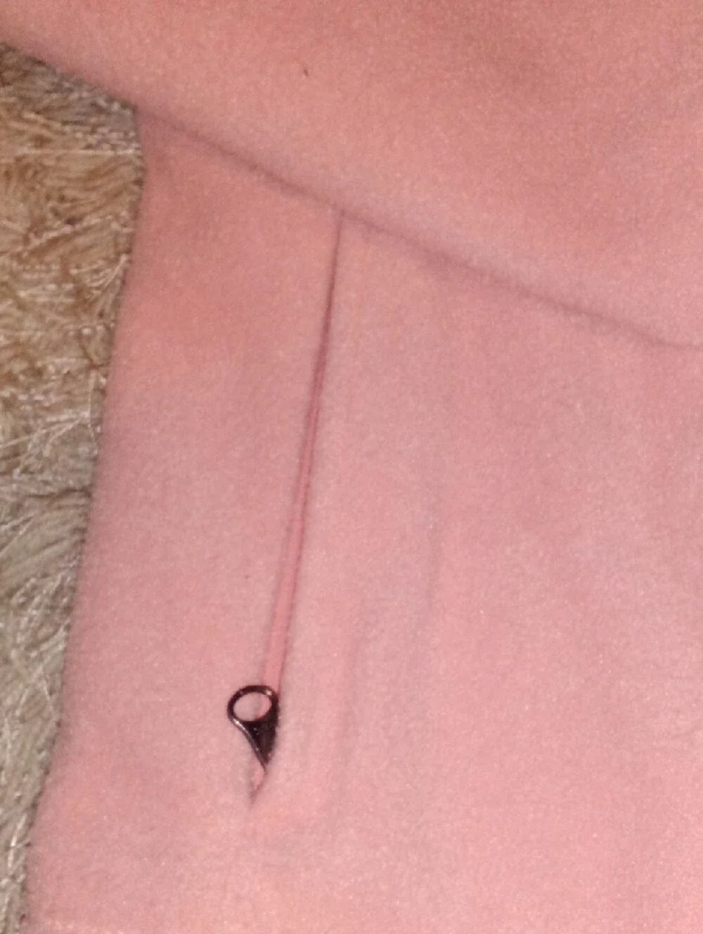 Columbia Light Pink Full-Zip Kids Fleece Jacket